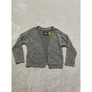 Rumi Ryder Girls Size 2T 2 Toddler Heather Grey Open Cardigan Sweater